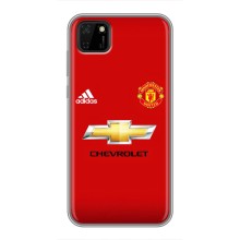 Силіконові Чохли з принтом Футбол на Huawei Y5p (Man United)