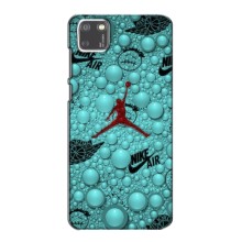 Силиконовый Чехол Nike Air Jordan на Хуавей У5р (Джордан Найк)