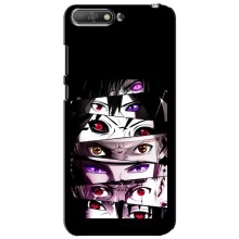 Чехлы Персонажи Аниме Наруто для Huawei Y6 2018 (AlphaPrint) – Глаза Anime