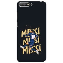 Чохли для Huawei Y6 2018 (Leo чемпіон) (AlphaPrint) (Messi ПСЖ)