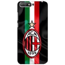 Чехлы для Huawei Y6 2018 (VPrint) - Футбольные клубы (ФК Милан)