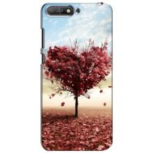 Чехлы для любимой на Хуавей У6 2018 (VPrint) (Дерево сердце)