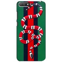 Чехлы ГУЧЧИ для Хуавей У6 2018 (AlphaPrint) (Gucci змия)