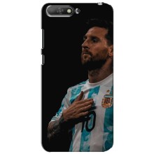 Чехлы Лео Месси Аргентина для Huawei Y6 2018 (Месси Капитан)