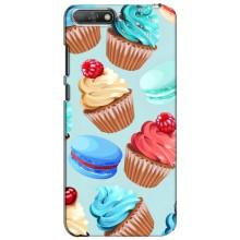 Чехлы с Фруктами для Huawei Y6 2018 (VPrint) (Кексики)