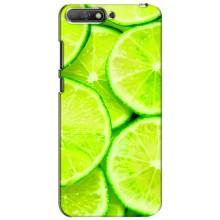 Чехлы с Фруктами для Huawei Y6 2018 (VPrint) (Лайм)