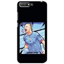 Чехлы с футболистом Ерлинг Холанд для Huawei Y6 2018 (AlphaPrint) (гол Эрлинг Холланд)