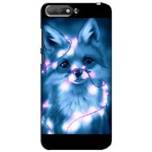 Чехлы с картинкой Лисички для Huawei Y6 2018 (VPrint) (Яркая лисичка)