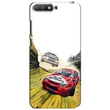 Чехлы с Машинами на Хуавей У6 2018 (VPrint) (Гоночные Тачки)