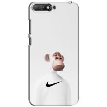 Чехлы с Обезьянами NFT для Huawei Y6 2018 (AlphaPrint) (обезьяна NFT Nike)