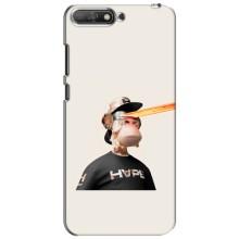 Чехлы с Обезьянами NFT для Huawei Y6 2018 (AlphaPrint) (обезьяна NFT в очках)