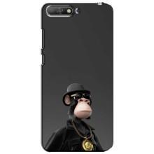 Чехлы с Обезьянами NFT для Huawei Y6 2018 (AlphaPrint) (Обезьяна NFT)
