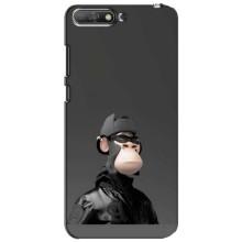 Чехлы с Обезьянами NFT для Huawei Y6 2018 (AlphaPrint) (стильная обезьяна NFT)