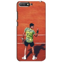 Чехлы с принтом Спортивная тематика для Huawei Y6 2018 – Алькарас Теннисист