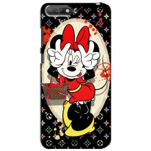 Чехол Disney Mouse Huawei Y6 2018 (PREMIUMPrint) – Минни peace