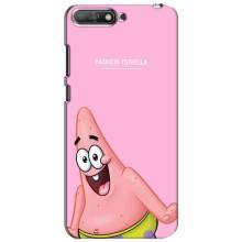 Чехол Губка Боб для Хуавей У6 2018 – Персонаж Патрик