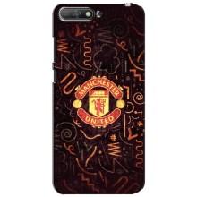 Чехол Манчестер Юнайтед для Хуавей У6 2018 (AlphaPrint) (эмблема МЮ)