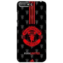Чехол Манчестер Юнайтед для Хуавей У6 2018 (AlphaPrint) (лого МЮ)