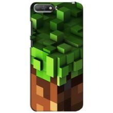 Чехол Майнкрафт на Huawei Y6 2018 (AlphaPrint) Minecraft (текстура Майнкрафт)