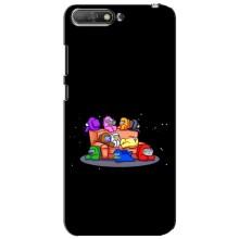 Чехол Амонг Ас для Huawei Y6 2018 (AlphaPrint) (Амонг-ас)