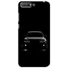 Чехол для Хуавей У6 2018 - с принтом БМВ (AlphaPrint) (Машина BMW)
