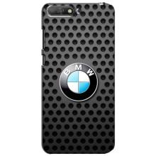 Чехол для Хуавей У6 2018 - с принтом БМВ (AlphaPrint) (Знак БМВ)