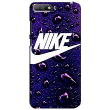 Чехол для Huawei Y6 2018 - с принтом Найк (AlphaPrint) (Найк принт)
