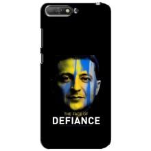 Чохол для Huawei Y6 2018 (AlphaPrint - с принтом Зеленського)