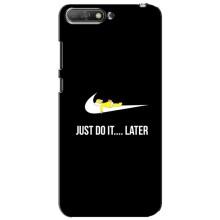 Чехол с Симпсонами для Huawei Y6 2018 (VPrint) (Гомер Later)