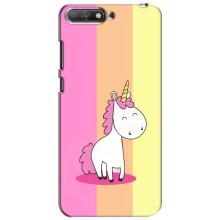 Чохол Unicorn на Huawei Y6 2018 (Яскравий Єдинорог)