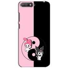 Чехол с кроликом Куроми на Huawei Y6 2018 – Куроми Инь Янь