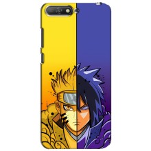 Купить Чехлы на телефон с принтом Anime для Хуавей У6 (2018) – Naruto Vs Sasuke