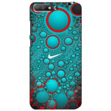 Силиконовый Чехол на Huawei Y6 2018 с картинкой Nike (Найк зеленый)