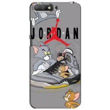 Силиконовый Чехол Nike Air Jordan на Хуавей У6 (2018) (Air Jordan)