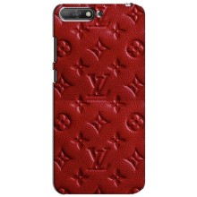 Текстурный Чехол Louis Vuitton для Хуавей У6 (2018) (Красный ЛВ)