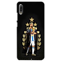 Чохли для Huawei Y6 2019 (Leo чемпіон) (AlphaPrint) (Мессі Король)