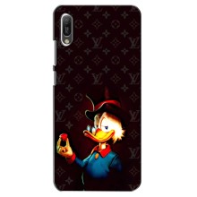 Чехли для Huawei Y6 2019 - Скрудж МакДак Louis Vuitton (PREMIUMPrint) – Скрудж з ботліантом