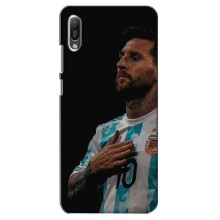 Чехлы Лео Месси Аргентина для Huawei Y6 2019 (Месси Капитан)