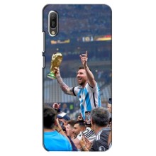 Чехлы Лео Месси Аргентина для Huawei Y6 2019 (Месси король)