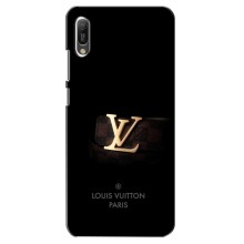 Чехлы Луи Витон для Huawei Y6 2019 (AlphaPrint - LOUIS VUITTON) (ремешок LV)