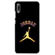 Чехлы для Huawei Y6 2019 - с картинкой JORDAN (AlphaPrint) – Jordan Gold