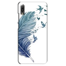 Чохол з картинкою (Стильні) Huawei Ё6 2019 - (AlphaPrint) – Перо