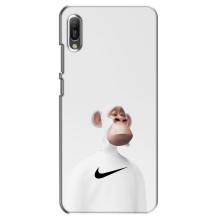 Чехлы с Обезьянами NFT для Huawei Y6 2019 (AlphaPrint) (обезьяна NFT Nike)