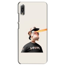 Чехлы с Обезьянами NFT для Huawei Y6 2019 (AlphaPrint) (обезьяна NFT в очках)