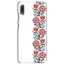 Чохол для Патріота України Huawei Y6 2019 - (AlphaPrint) – Яскрава вишиванка