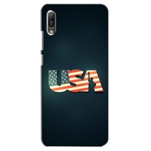 Чехол Флаг USA для Huawei Y6 2019 (USA)