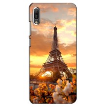 Чохол Ейфелева Вежа Huawei Y6 2019 - (AlphaPrint) – Сонячня вежа