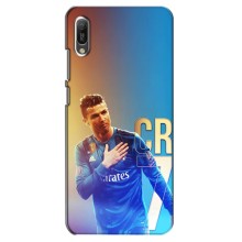 Чехол Криштиану Роналду для Huawei Y6 2019 (AlphaPrint) (CR7 Real)