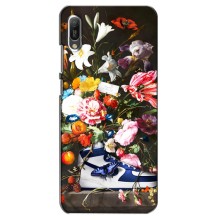 Чехол для Huawei Y6 2019 - с принтом Найк (AlphaPrint) (Стиль Найк)