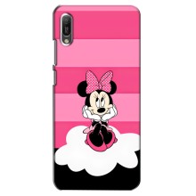 Міккі Маус чохол для Huawei Y6 2019 (AlphaPrint - Мультяшні) (Дівчинка Maus)